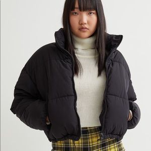 Cropped Puffer Coat